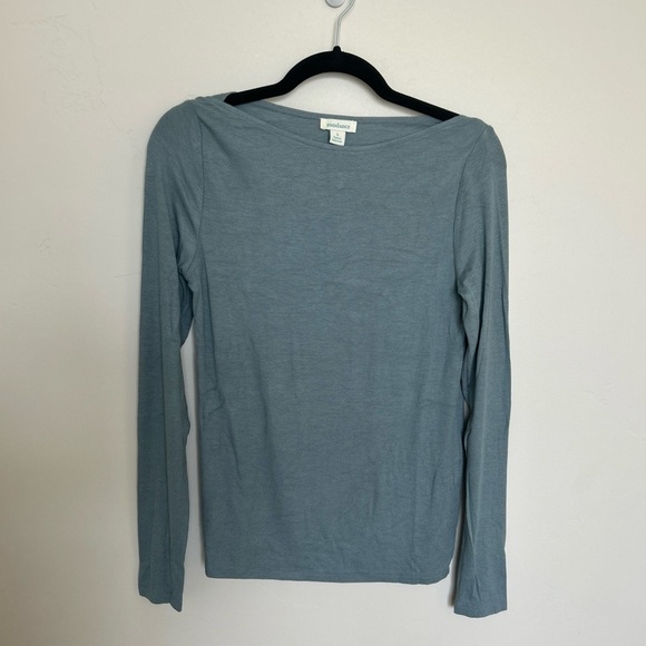 Women’s Sundance Boatneck Tee, Trooper Blue, Small - Picture 2 of 5